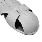 청정실 작업 4 구멍 디자인 착용 먼지 없는 흰색 PU 반 정적 ESD 신발