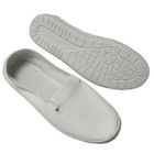 고품질의 PVC 톱니 신발 ESD 숨 쉬는 천 상단 안티 정적 캔버스 신발 연구실용